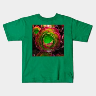 Succulent in square Kids T-Shirt